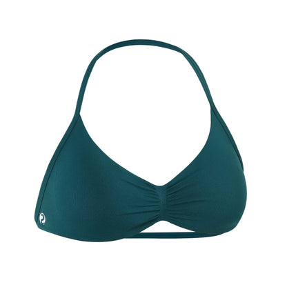AUROLA Influence Strappy Bra Sports Bras for Women, Backless Padded Impact Strappy Bra for Workout Gym Yoga with Removable Cups