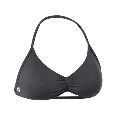 AUROLA Influence Strappy Bra Sports Bras for Women, Backless Padded Impact Strappy Bra for Workout Gym Yoga with Removable Cups