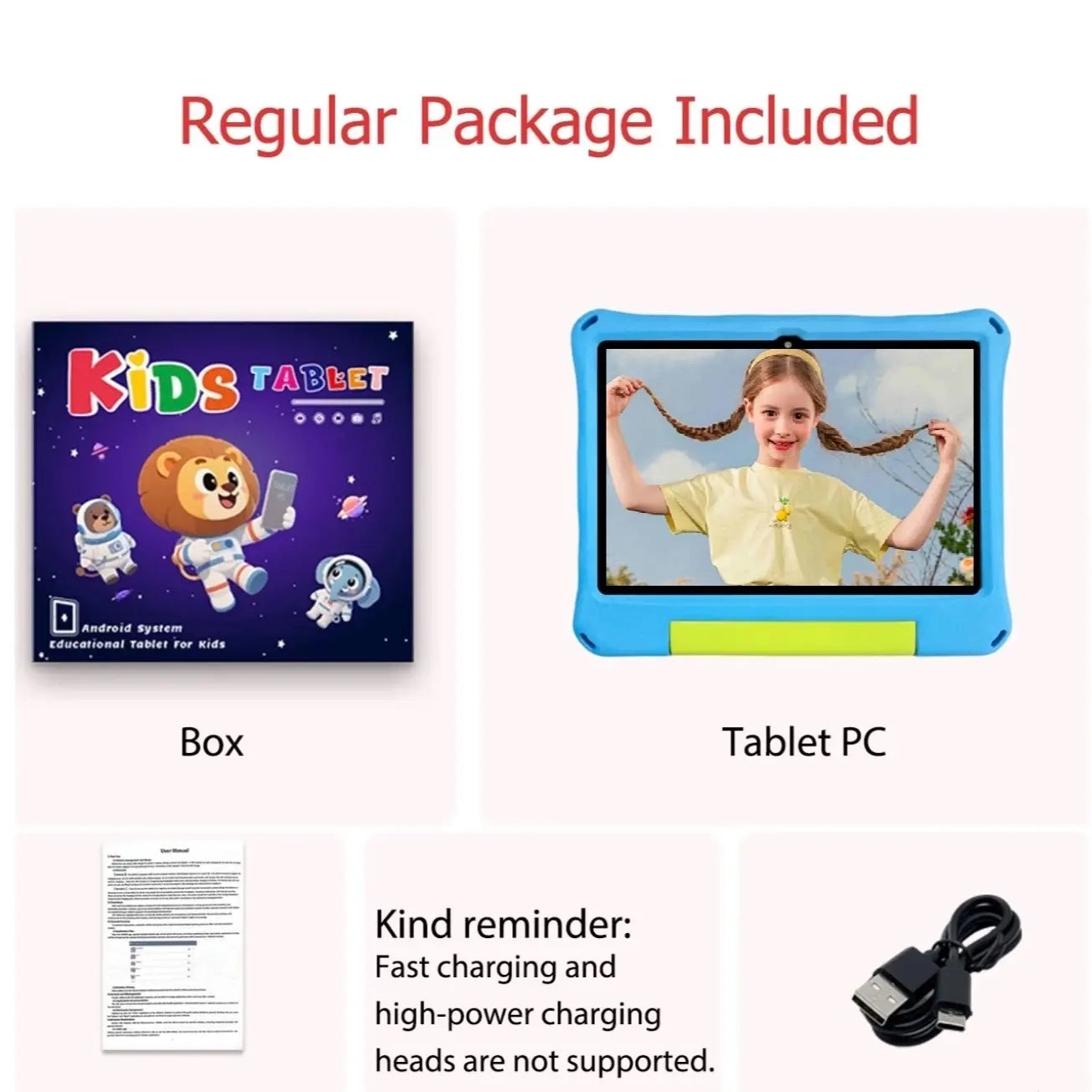 10.1" Kids Android Tablet with SIM Calling & Parental Control – Perfect Gift for Boys & Girls