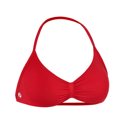 AUROLA Influence Strappy Bra Sports Bras for Women, Backless Padded Impact Strappy Bra for Workout Gym Yoga with Removable Cups
