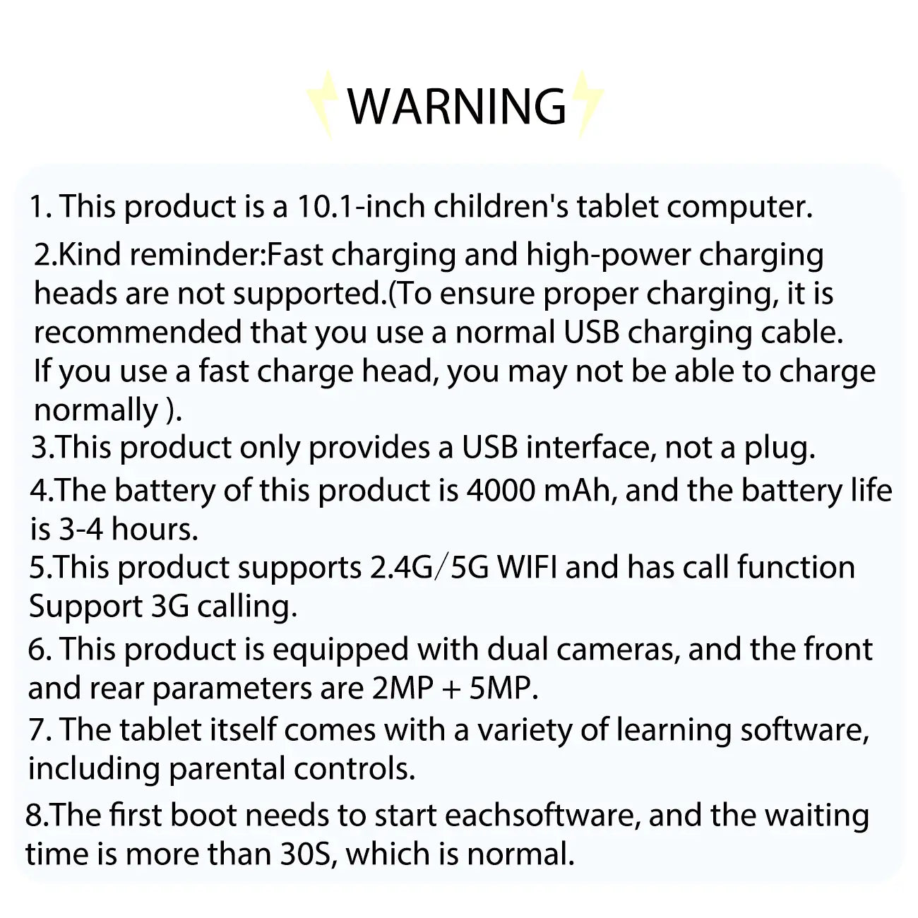 10.1" Kids Android Tablet with SIM Calling & Parental Control – Perfect Gift for Boys & Girls