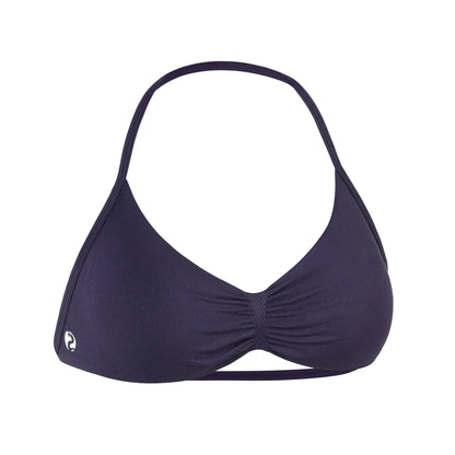 AUROLA Influence Strappy Bra Sports Bras for Women, Backless Padded Impact Strappy Bra for Workout Gym Yoga with Removable Cups