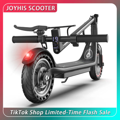 LP30 Electric Scooter for Adults - 350W Motor, 19 MPH Max Speed, 15-Mi Range, Smart App Control, Bright Front Lights, Integrated Brake Lights, Rear Hub Brake, Portable Foldable Lightweight Design, App Controlled Scooter